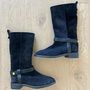 Stuart Weitzman Suede and leather Boots Size 7 W